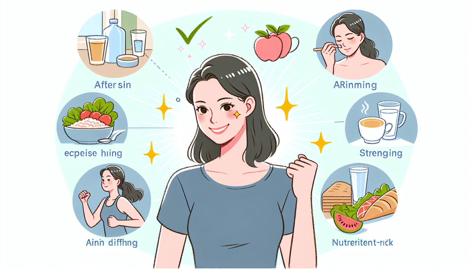 식단 개선으로 얻는 피부 건강과 체력 증진-첫번째